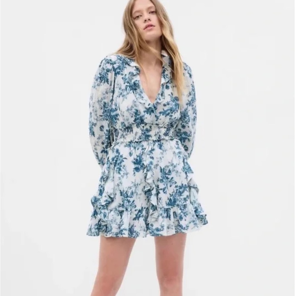 Gap x Loveshack Fancy floral minidress